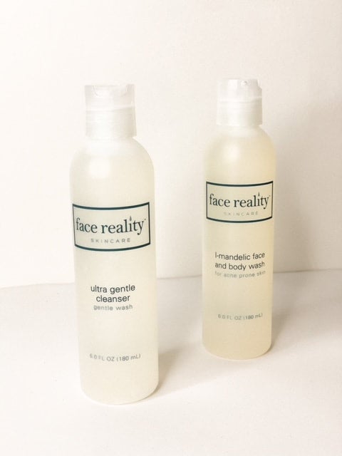 Mandelic face deals and body wash